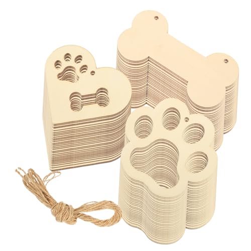 Homoyoyo 1Satz DIY Holzherzen Im Herzstil Unfertige Holzausschnitte Für Bastelprojekte Juteschnur Für Dekoration Homoyoyo 1Satz DIY Holzherzen Im Herzstil Unfertige Holzausschnitte Für Bastelprojekte Juteschnur Für Dekoration von Homoyoyo