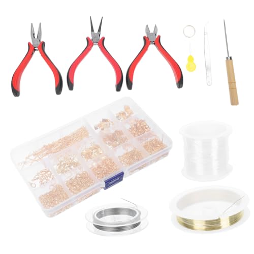 Homoyoyo 1Satz DIY Schmuckherstellungsset Werkzeugen Bastelset für Armbänder für DIY Projekte Handwerklichen Homoyoyo 1Satz DIY Schmuckherstellungsset Werkzeugen Bastelset für Armbänder für DIY Projekte Handwerklichen von Homoyoyo