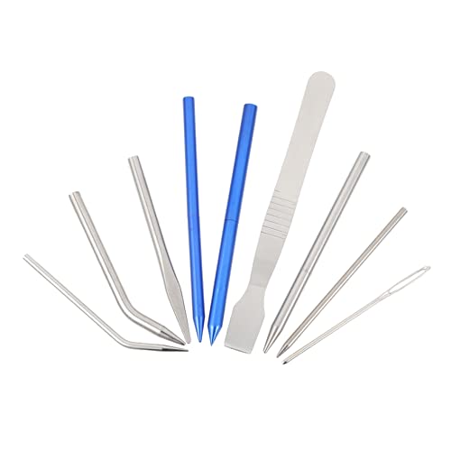 Homoyoyo 1Satz Flechtwerkzeug mit Armbandnadeln DIY Umbrella Cord Weaving Kit für Armbandgestaltung für Outdoor Projekte und Handarbeiten von Homoyoyo