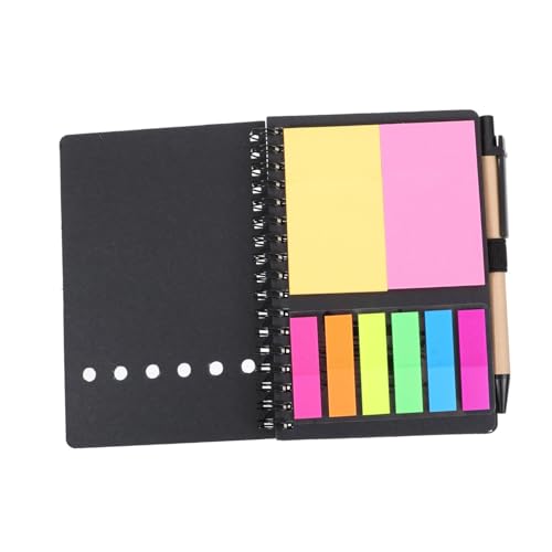Homoyoyo 1Satz Kreatives Lose Notebook mit Stift Wasserdichtem Notizblock und Klebstoffnotizen für Planung und Organisation Praktisch für Zuhause Homoyoyo 1Satz Kreatives Lose Notebook mit Stift Wasserdichtem Notizblock und Klebstoffnotizen für Planung und Organisation Praktisch für Zuhause von Homoyoyo