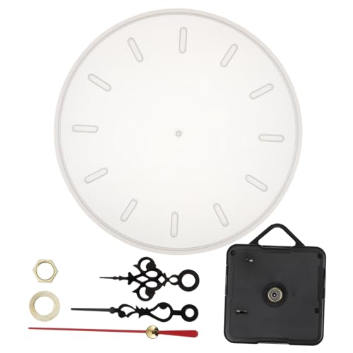 Homoyoyo 1Satz Manuelle Silikonform für Runde Wanduhr DIY Zubehör zum Gießen von Epoxidharz für Projekte für Bastel Enthusiasten und Schwarzem Zeigerset Homoyoyo 1Satz Manuelle Silikonform für Runde Wanduhr DIY Zubehör zum Gießen von Epoxidharz für Projekte für Bastel Enthusiasten und Schwarzem Zeigerset von Homoyoyo