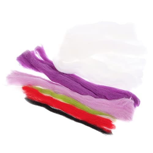 Homoyoyo 1Satz Nadelfilz Kit für Anfänger DIY Filznadel mit Filzwolle und Werkzeug für Projekte für Familienaktivitäten und Handwerksliebhaber von Homoyoyo