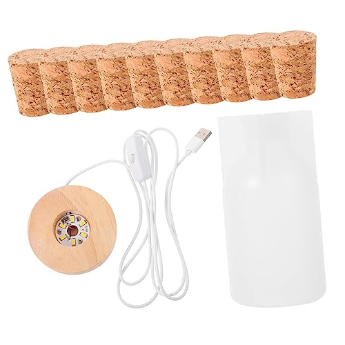Homoyoyo 1Satz Silikon Nachtlichtform Set Teiliges DIY Epoxidharz Set für Lichtherstellung Silikonform LED Lampenstöpseln und Warmgelbem Lampensockel Homoyoyo 1Satz Silikon Nachtlichtform Set Teiliges DIY Epoxidharz Set für Lichtherstellung Silikonform LED Lampenstöpseln und Warmgelbem Lampensockel von Homoyoyo