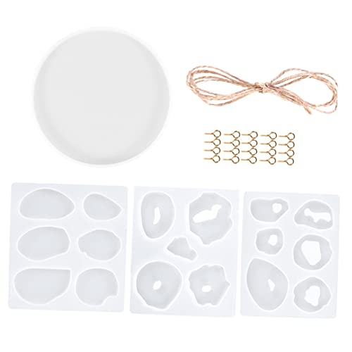 Homoyoyo 1Satz Silikonform für Windspiele Teiliges DIY Kit zur Herstellung von Handgefertigten Hängedekorationen Epoxidharz für und Bastelprojekte von Homoyoyo