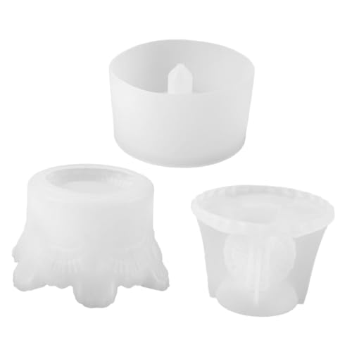 Homoyoyo 1Satz Teiliges Silikon Gießform Für Schmuckboxen DIY Harzform Epoxid Harz Silikonbox Für Aufbewahrung Bastelbedarf Schmuckschalen Geschenkboxen von Homoyoyo