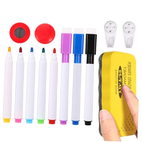 Homoyoyo 1Satz Teiliges Whiteboard Zubehör Mit Bunten Stiften Magneten Haken Und Radiergummi Schule Büro Und Zuhause Vielseitig Einsetzbar Für Notizen Und Planung Homoyoyo 1Satz Teiliges Whiteboard Zubehör Mit Bunten Stiften Magneten Haken Und Radiergummi Schule Büro Und Zuhause Vielseitig Einsetzbar Für Notizen Und Planung von Homoyoyo