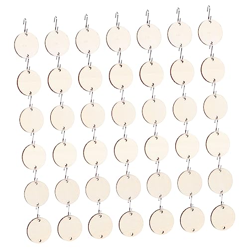 Homoyoyo 1Satz Umweltfreundliche Holzscheiben DIY Hängedekoration Für Bastelprojekte Holzanhänger Für Wohnaccessoires Und Dekoration von Homoyoyo