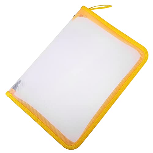 Homoyoyo 1Stück Aktenordner Transparent Mit Reißverschluss Dokumentenorganisator Für Büro Und Zuhause Material Zur Aufbewahrung Von Meetingunterlagen Und Dokumenten Homoyoyo 1Stück Aktenordner Transparent Mit Reißverschluss Dokumentenorganisator Für Büro Und Zuhause Material Zur Aufbewahrung Von Meetingunterlagen Und Dokumenten von Homoyoyo