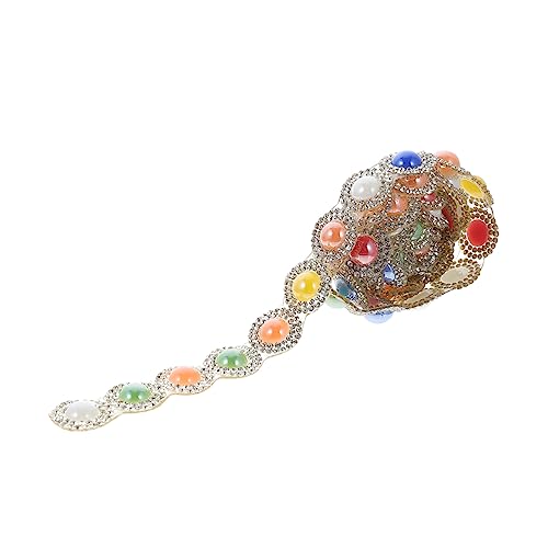 Homoyoyo 1Stück Glitzerband Breit Selbstklebend Funkelndes Strassband für Kleidung und Dekoration Vielseitig Einsetzbar für Feiern Geburtstage Homoyoyo 1Stück Glitzerband Breit Selbstklebend Funkelndes Strassband für Kleidung und Dekoration Vielseitig Einsetzbar für Feiern Geburtstage von Homoyoyo