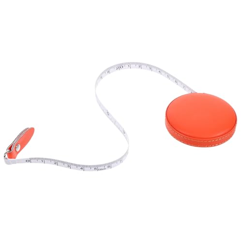 Homoyoyo 1Stück Körpermaßband PU Leder Einziehbares Maßband für Körpermessungen Flexibles und Langlebiges Maßband Praktische Anwendung für Kleidung und Körpergröße Homoyoyo 1Stück Körpermaßband PU Leder Einziehbares Maßband für Körpermessungen Flexibles und Langlebiges Maßband Praktische Anwendung für Kleidung und Körpergröße von Homoyoyo