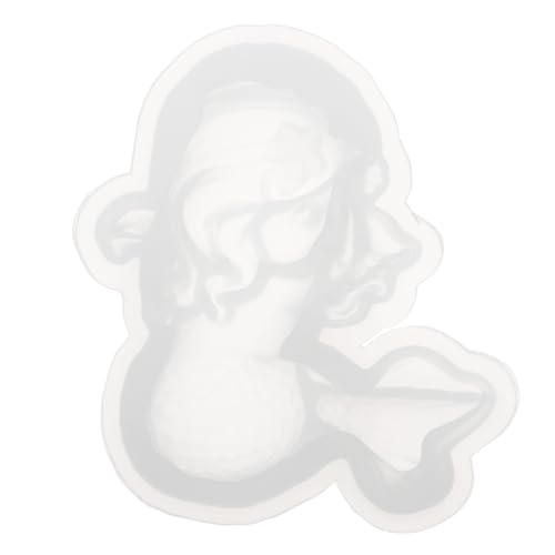 Homoyoyo 1Stück Silikonform für DIY Kerzenhalter Aromatherapie Gießform und Leicht zu Reinigen für Projekte und Weihnachtsdekorationen Kompatibel von Homoyoyo