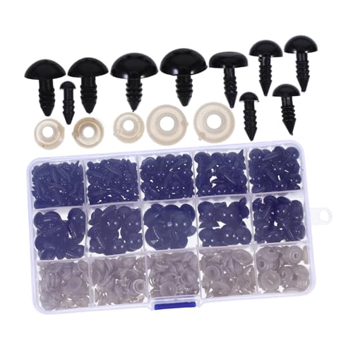 Homoyoyo 1satz Puppenaugen Sicherheitsaugen Und Nasen Für Handarbeiten Teiliges Bastelmaterial Für Plüschtiere Puppen Und Kreative Projekte Homoyoyo 1satz Puppenaugen Sicherheitsaugen Und Nasen Für Handarbeiten Teiliges Bastelmaterial Für Plüschtiere Puppen Und Kreative Projekte von Homoyoyo