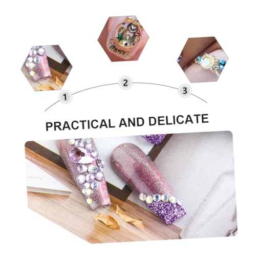 Homoyoyo 2 Boxen Bunte Nagelstuds Boxen mit Fächern Farbige Flache Strasssteine für DIY Maniküre Langlebige Nagelkunst Dekoration für Anfänger und Profi Nagelsalons Homoyoyo 2 Boxen Bunte Nagelstuds Boxen mit Fächern Farbige Flache Strasssteine für DIY Maniküre Langlebige Nagelkunst Dekoration für Anfänger und Profi Nagelsalons von Homoyoyo