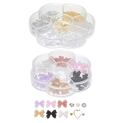 Homoyoyo 2 Boxen Teiliges Set Nail Art Charms mit Bunten Perlen Strasssteinen und Metallverzierungen Leichte Nageldekoration für DIY Maniküre Vielseitig Einsetzbar für Nägel Bastelarbeiten Homoyoyo 2 Boxen Teiliges Set Nail Art Charms mit Bunten Perlen Strasssteinen und Metallverzierungen Leichte Nageldekoration für DIY Maniküre Vielseitig Einsetzbar für Nägel Bastelarbeiten von Homoyoyo