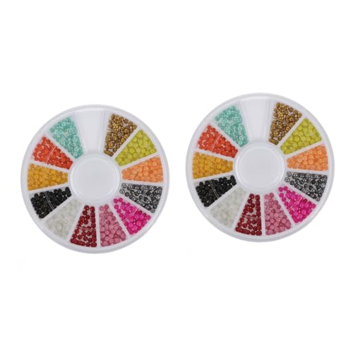 Homoyoyo 2 Karton Bunte Nagelperlen Caviar Beads für DIY Nail Art Farbige Kleine Schmuckperlen Langlebige Nagelverzierung für Professionelle Maniküre und Kreative Bastelideen Homoyoyo 2 Karton Bunte Nagelperlen Caviar Beads für DIY Nail Art Farbige Kleine Schmuckperlen Langlebige Nagelverzierung für Professionelle Maniküre und Kreative Bastelideen von Homoyoyo