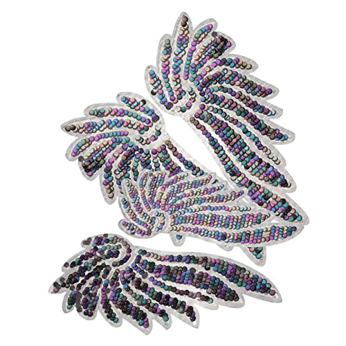Homoyoyo 2 Paare Pailletten-Flügel-Patch party decoration party dekoration Weihnachten Feenflügel für Erwachsene funkeln Kostüme Kleidung Accessoire Aufnäher für Kleidungsstücke Polyester Homoyoyo 2 Paare Pailletten-Flügel-Patch party decoration party dekoration Weihnachten Feenflügel für Erwachsene funkeln Kostüme Kleidung Accessoire Aufnäher für Kleidungsstücke Polyester von Homoyoyo