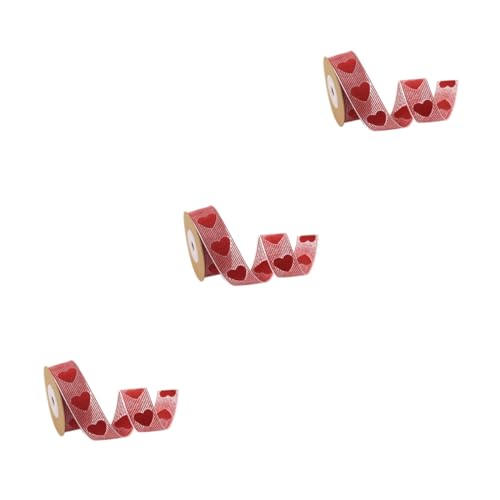 Homoyoyo 2 Rollen 5M Herz-Muster Geschenkband Für Valentinstag Und Hochzeiten – Ideal Zum Basteln Und Verpacken Von Geschenken - Kreative DIY Projekte Homoyoyo 2 Rollen 5M Herz-Muster Geschenkband Für Valentinstag Und Hochzeiten – Ideal Zum Basteln Und Verpacken Von Geschenken - Kreative DIY Projekte von Homoyoyo