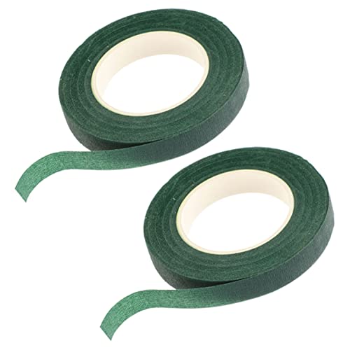 Homoyoyo 2 Rollen Blumenband Streifen Gartenband Klebeband Herstellung Anordnung Strauß Band Blumen- Beidseitig Fälschung Dekorationen Florist Blumenstrauß-stiel-wraps Papier Green Homoyoyo 2 Rollen Blumenband Streifen Gartenband Klebeband Herstellung Anordnung Strauß Band Blumen- Beidseitig Fälschung Dekorationen Florist Blumenstrauß-stiel-wraps Papier Green von Homoyoyo