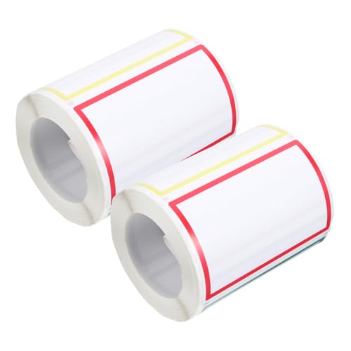 Homoyoyo 2 Rollen Bunte Selbstklebende Namensetiketten Kleine Label Sticker Blanko Aufkleber Strapazierfähige Kategorie Aufkleber für Schule Haushalt und Organisation Homoyoyo 2 Rollen Bunte Selbstklebende Namensetiketten Kleine Label Sticker Blanko Aufkleber Strapazierfähige Kategorie Aufkleber für Schule Haushalt und Organisation von Homoyoyo