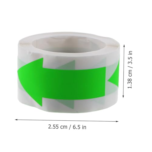 Homoyoyo 2 Rollen Fluoreszierende Richtungshinweis aufkleber Selbstklebende Etiketten für Geschenkverpackung Richtungshinweis Warnung Langlebige Haushaltslabel Fluoreszierendes Grün und Homoyoyo 2 Rollen Fluoreszierende Richtungshinweis aufkleber Selbstklebende Etiketten für Geschenkverpackung Richtungshinweis Warnung Langlebige Haushaltslabel Fluoreszierendes Grün und von Homoyoyo