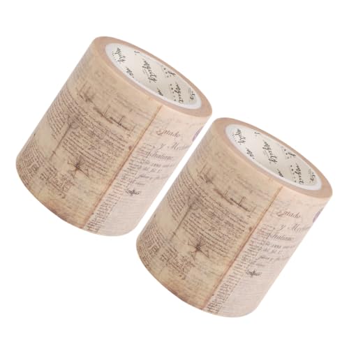 Homoyoyo 2 Rollen Gothic Style Washi Tape Breit Dekoratives Klebeband für Scrapbooking DIY Basteln Tagebuch Geschenkverpackung Vintage Muster Vielseitig Verwendbar Homoyoyo 2 Rollen Gothic Style Washi Tape Breit Dekoratives Klebeband für Scrapbooking DIY Basteln Tagebuch Geschenkverpackung Vintage Muster Vielseitig Verwendbar von Homoyoyo
