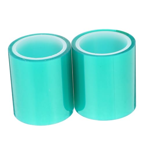 Homoyoyo 2 Rollen Hochtemperaturbeständiges Pet Klebeband für Resin Projekte Spurlos und Transparent für Diy Kunsthandwerk Epoxidharz Anwendungen und Ergebnisse von Homoyoyo