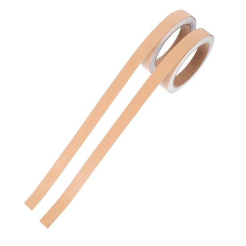 Homoyoyo 2 Rollen Holzmaserung Klebeband Selbstklebendes Kantenband für Möbelreparatur Authentische Holzoptik für Diy Projekte Breit für Fußboden und Schrankkante von Homoyoyo