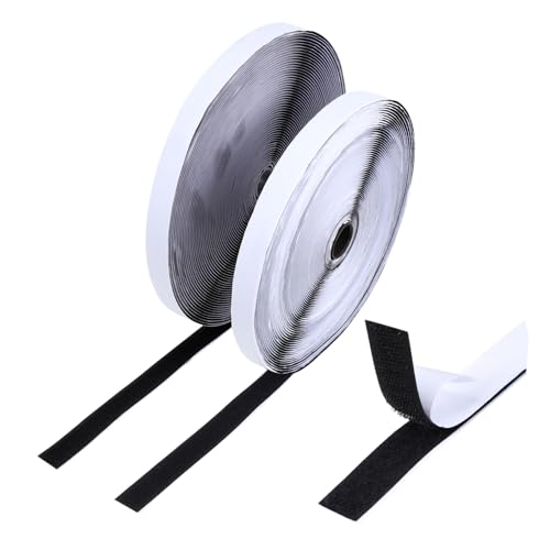 Homoyoyo 2 Rollen Klettband Selbstklebend Breit Lang Stark Haftendes Haken und Flauschband für Bildaufhängung Organisation und DIY Selbstklebendes Befestigungsband ohne Wandbeschädigung Homoyoyo 2 Rollen Klettband Selbstklebend Breit Lang Stark Haftendes Haken und Flauschband für Bildaufhängung Organisation und DIY Selbstklebendes Befestigungsband ohne Wandbeschädigung von Homoyoyo