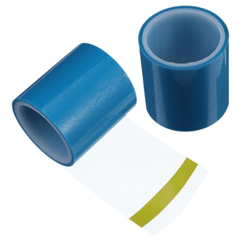 Homoyoyo 2 Rollen Nahtloses Klebeband für UV Harz Epoxidharz DIY Klebeband für Schmuckherstellung Selbstklebend Leicht Abziehbar Geeignet für Offene Metallrahmen und Bastelprojekte von Homoyoyo