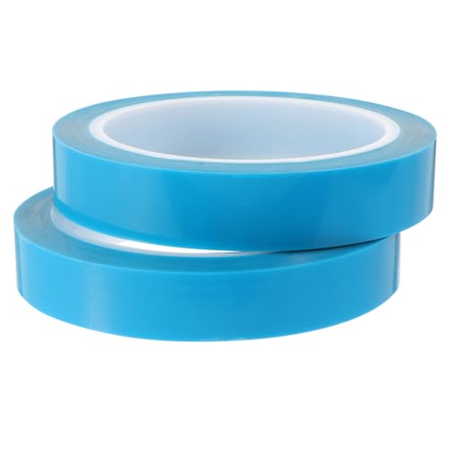 Homoyoyo 2 Rollen Pet Klebeband Selbstklebendes Isolierband für Kühlschrank Gefrierschrank Klimaanlage Hochtemperaturbeständig Rückstandsfrei Stark Haftend Vielseitig Einsetzbar für von Homoyoyo