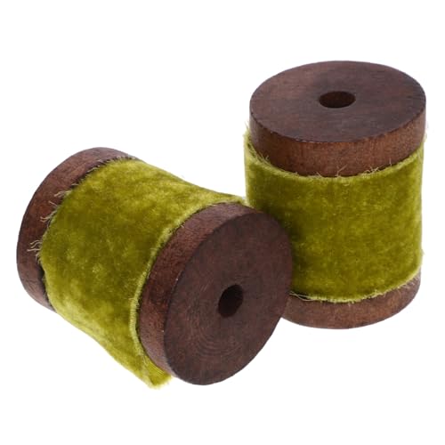 Homoyoyo 2 Rollen Polyester Geschenkband Pflanzenflauschiges Vintage Stil Band mit Fransen Vielseitige Dekoration für Hochzeits und Blumenverpackungen Elegantes Geschenkband in Herbstgelb Homoyoyo 2 Rollen Polyester Geschenkband Pflanzenflauschiges Vintage Stil Band mit Fransen Vielseitige Dekoration für Hochzeits und Blumenverpackungen Elegantes Geschenkband in Herbstgelb von Homoyoyo