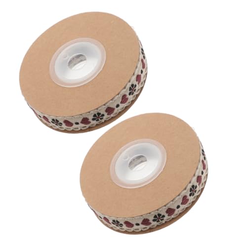Homoyoyo 2 Rollen Retro Dekomaterialien DIY Kleiderband Blumendruckband Romantisches Band Verpackungsband Zum Nähen Wickelseilband Blumenband DIY Band Polyester Homoyoyo 2 Rollen Retro Dekomaterialien DIY Kleiderband Blumendruckband Romantisches Band Verpackungsband Zum Nähen Wickelseilband Blumenband DIY Band Polyester von Homoyoyo