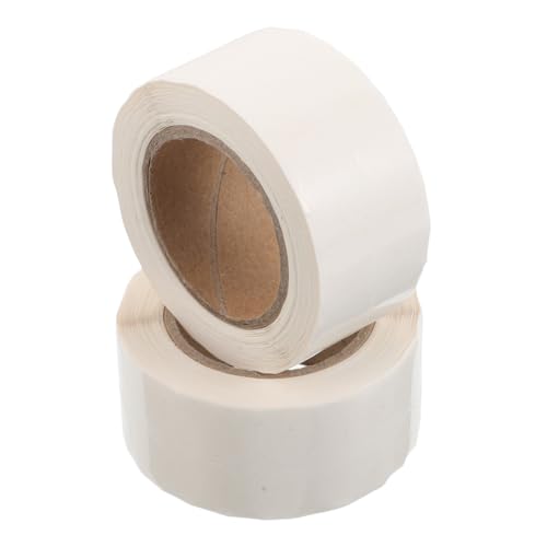 Homoyoyo 2 Rollen Runde Klebeetiketten Selbstklebend Weiße Sticker Labels für Markierung Codierung und Organisation Kleiner Gegenstände Langlebig und Beschriftbar Homoyoyo 2 Rollen Runde Klebeetiketten Selbstklebend Weiße Sticker Labels für Markierung Codierung und Organisation Kleiner Gegenstände Langlebig und Beschriftbar von Homoyoyo