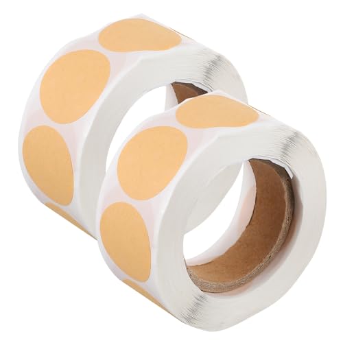 Homoyoyo 2 Rollen Runde Selbstklebende Etiketten Ablösbare Flaschenetiketten Büro Klassifizierungsaufkleber Praktische Lager und Backetiketten Homoyoyo 2 Rollen Runde Selbstklebende Etiketten Ablösbare Flaschenetiketten Büro Klassifizierungsaufkleber Praktische Lager und Backetiketten von Homoyoyo