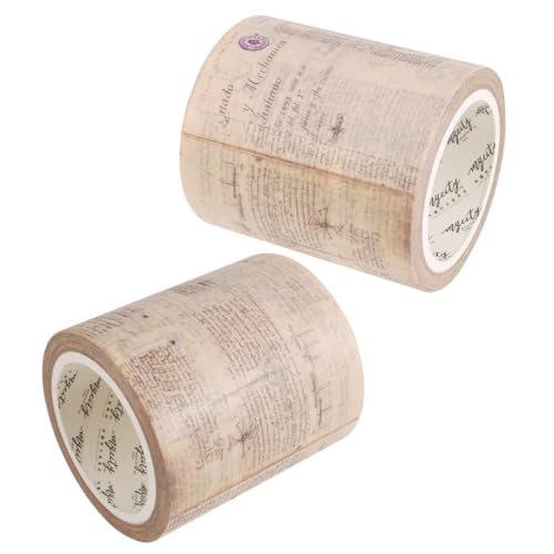 Homoyoyo 2 Rollen Washi Tape Gothischer Stil Papier Klebeband für Scrapbooking DIY Basteln Tagebuch Dekoration Sticker Zubehör Homoyoyo 2 Rollen Washi Tape Gothischer Stil Papier Klebeband für Scrapbooking DIY Basteln Tagebuch Dekoration Sticker Zubehör von Homoyoyo