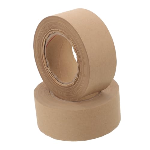 Homoyoyo 2 Rollen Wasserband farbig sich bewegendes Band aktiviert Streifen Plakatband Klebeband Aquarellband für Papier Rahmenband Fotoband Bildband zum Einrahmen Klebstoff auf Wasserbasis von Homoyoyo