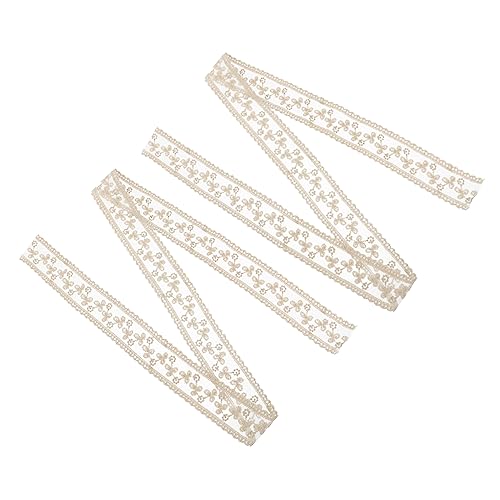 Homoyoyo 2 STÜCK DIY Schleifenband Dekoration für Hochzeiten und Partys Goldstickerei Blumenborte für Kreative Projekte Bastelbedarf und Geschenkverpackungen Homoyoyo 2 STÜCK DIY Schleifenband Dekoration für Hochzeiten und Partys Goldstickerei Blumenborte für Kreative Projekte Bastelbedarf und Geschenkverpackungen von Homoyoyo