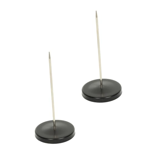 Homoyoyo 2 STÜCK Teiliges Bill Holder mit Runder Basis Gerader Stab aus Verchromtem Eisen Rostfrei Stabiler Quittungshalter für Restaurant Büro Bar und Küche zur Organisierten Bestell Homoyoyo 2 STÜCK Teiliges Bill Holder mit Runder Basis Gerader Stab aus Verchromtem Eisen Rostfrei Stabiler Quittungshalter für Restaurant Büro Bar und Küche zur Organisierten Bestell von Homoyoyo