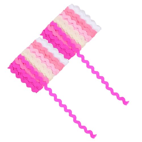 Homoyoyo 2 STÜCK Teiliges Wellenkantenband Farbiges Fransenband für DIY Schleifen Geschenkverpackung Bekleidung Vorhang Dekoration Langlebiges Zierband für Basteln und Nähen Homoyoyo 2 STÜCK Teiliges Wellenkantenband Farbiges Fransenband für DIY Schleifen Geschenkverpackung Bekleidung Vorhang Dekoration Langlebiges Zierband für Basteln und Nähen von Homoyoyo