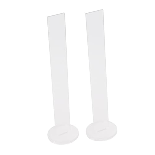 Homoyoyo 2 Sätze Acryl Klebeband Halterung Transparente Tape Ständer für Zuhause Büro Einfache Aufbewahrung und Organisation von Washi Tape und Klebeband von Homoyoyo