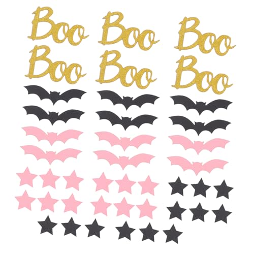 Homoyoyo 2 Sätze Bunte Halloween Tischdeko Konfetti Party Streudeko für Halloween Feier Farbenfrohes Papierteilchen Zubehör für Tisch und Vielseitige Festdekoration für Drinnen und Draußen von Homoyoyo
