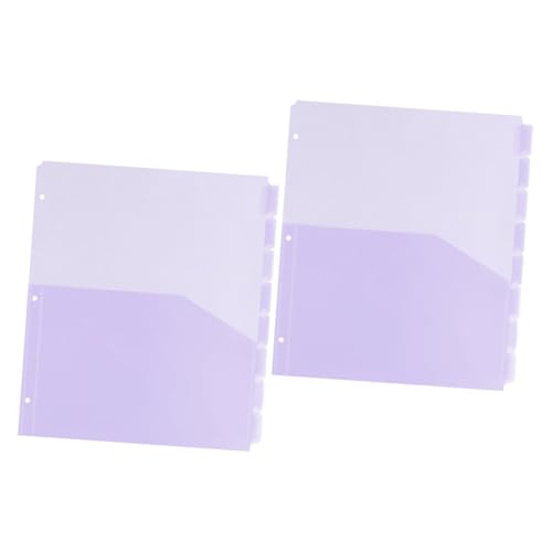 Homoyoyo 2 Sätze Dokumentenmappe PP Organizer Taschen mit Registerblättern für Büro und Schreibtisch Langlebige Vielseitige Einsteckhüllen zur Effizienten Dokumentenaufbewahrung Homoyoyo 2 Sätze Dokumentenmappe PP Organizer Taschen mit Registerblättern für Büro und Schreibtisch Langlebige Vielseitige Einsteckhüllen zur Effizienten Dokumentenaufbewahrung von Homoyoyo