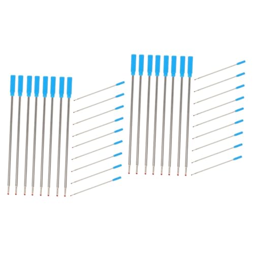 Homoyoyo 2 Sätze Kugelschreiber Nachfüllungen Blau Ergonomische Minen Für Büro Und Schule Kreative Stifte Für Partys Smooth Writing Praktisch Und Tragbar 50 Stück * 2 von Homoyoyo