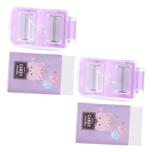 Homoyoyo 2 Sätze Mini Radiergummi Tischreinigungsgadgets für Zuhause Keks Sammelrollen Schreibtisch und Bürobedarf aus Langlebigem und Gefertigt von Homoyoyo