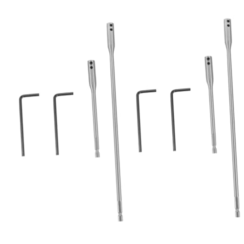 Homoyoyo 2 Sätze Pleuelstange bohrer verlängerung Bohrer Handwerkzeug Schlüssel Erweiterungen Bohrerverlängerung Verlängerungen für Holzspatenbohrer Tischlerhandwerkzeug Metall Homoyoyo 2 Sätze Pleuelstange bohrer verlängerung Bohrer Handwerkzeug Schlüssel Erweiterungen Bohrerverlängerung Verlängerungen für Holzspatenbohrer Tischlerhandwerkzeug Metall von Homoyoyo
