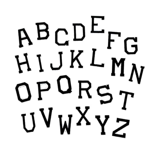Homoyoyo 2 Sätze Selbstklebende Buchstaben Patches Alphabet Aufnäher Stickerei Applikationen zum Aufbügeln und Nähen für Kleidung Jacken Rucksäcke DIY Dekoration Homoyoyo 2 Sätze Selbstklebende Buchstaben Patches Alphabet Aufnäher Stickerei Applikationen zum Aufbügeln und Nähen für Kleidung Jacken Rucksäcke DIY Dekoration von Homoyoyo