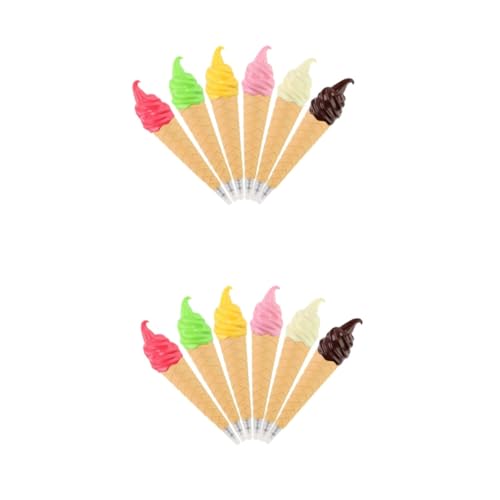 Homoyoyo 2 Sätze Teiliges Eiscreme Kugelschreiber Bunte Schul Kugelschreiber Lustige Stifte Mit Lebensechtem Für Schüler Bürobedarf Schreibwaren 6 Stück * 2 Homoyoyo 2 Sätze Teiliges Eiscreme Kugelschreiber Bunte Schul Kugelschreiber Lustige Stifte Mit Lebensechtem Für Schüler Bürobedarf Schreibwaren 6 Stück * 2 von Homoyoyo