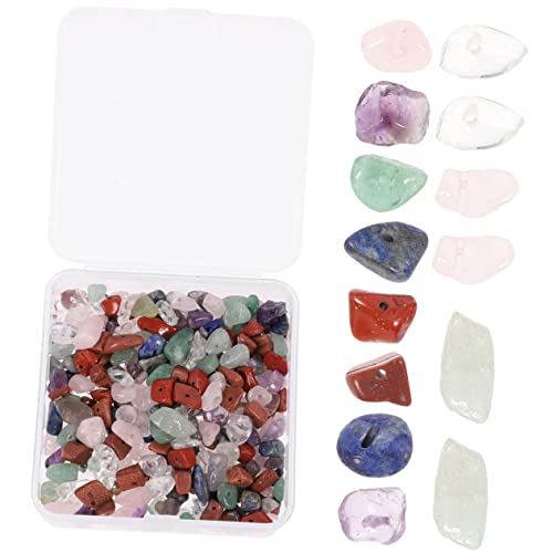 Homoyoyo 2 Sätze Unregelmäßige Naturstein Perlen für Diy Schmuckherstellung Box mit Farbenfrohen Chips zum Auffädeln von Armbändern und Bastelprojekten Homoyoyo 2 Sätze Unregelmäßige Naturstein Perlen für Diy Schmuckherstellung Box mit Farbenfrohen Chips zum Auffädeln von Armbändern und Bastelprojekten von Homoyoyo