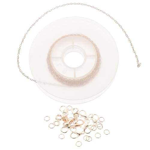 Homoyoyo 2 Sets Galvanik Kettenzubehör Herstellung Von Schmuckketten Krallenarmbändern DIY Verschlüsse Die Hummer Schmuck Verlängerungskette Metall Hummerverschluss von Homoyoyo
