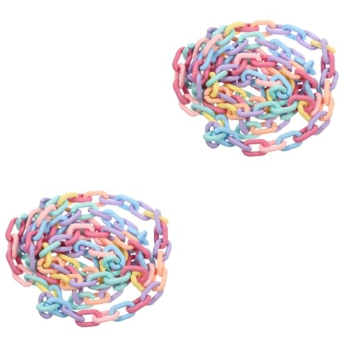 Homoyoyo 2 Stück Acryl Halsketten Für Die Schmuckherstellung Kettenriemen Taschen Und Geldbörsenketten Ketten Zum Basteln Goldkette Für Schmuck Schmuckkette Für Damen Riemen Homoyoyo 2 Stück Acryl Halsketten Für Die Schmuckherstellung Kettenriemen Taschen Und Geldbörsenketten Ketten Zum Basteln Goldkette Für Schmuck Schmuckkette Für Damen Riemen von Homoyoyo